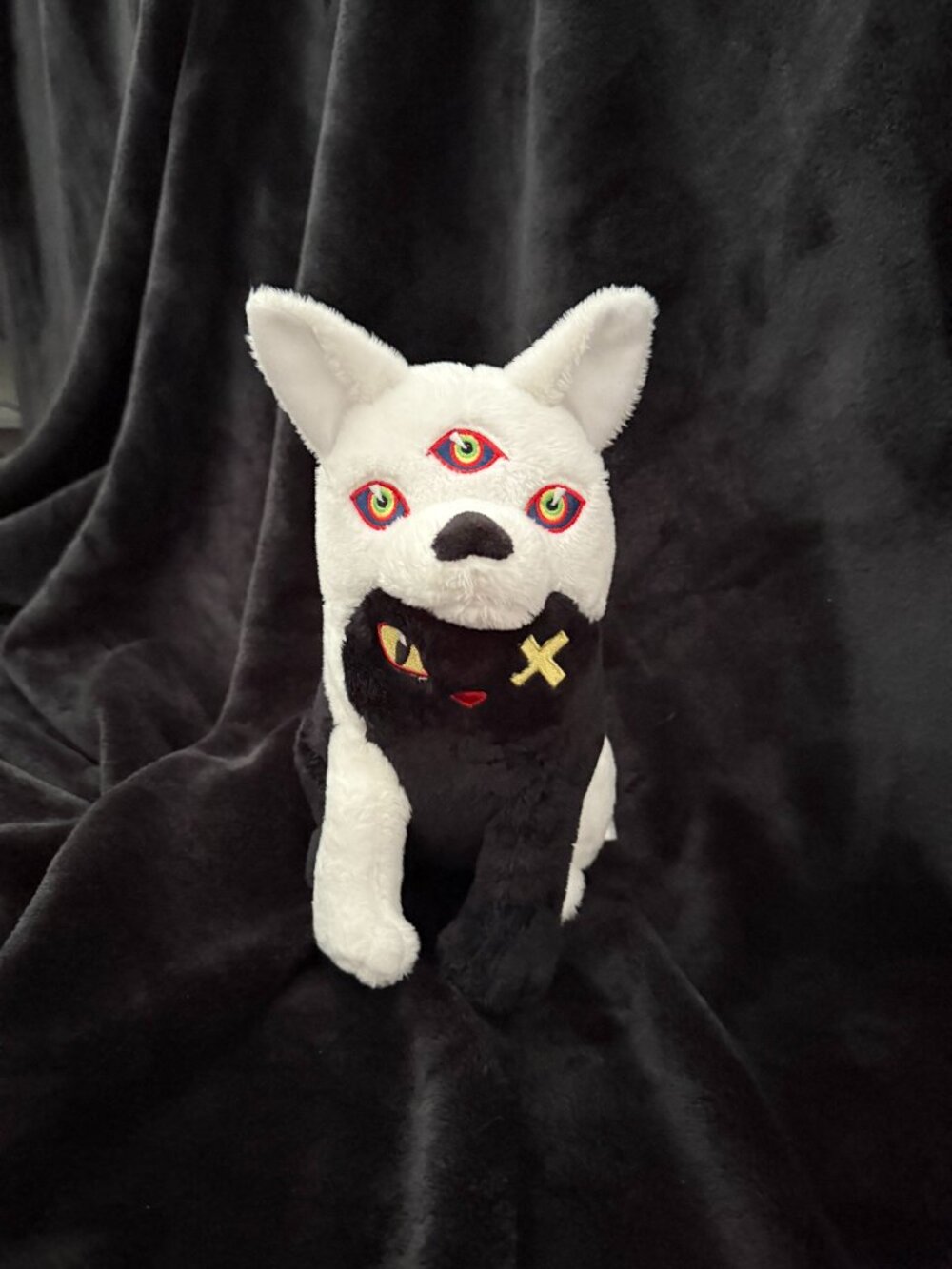 Meow Wolf Cat Wolf Twisted Multiverse Multi Eye Plush Toy